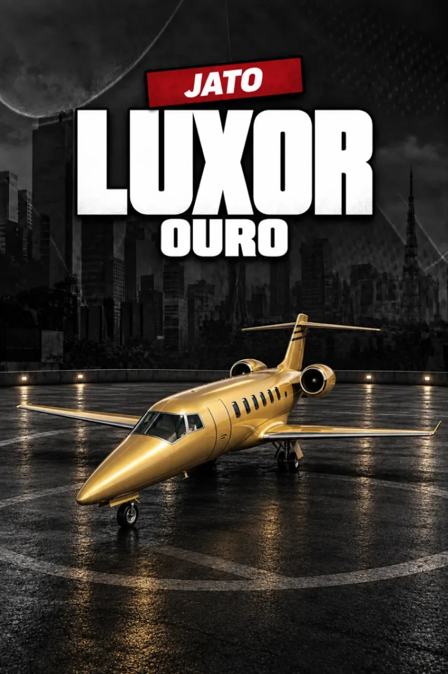 Avião Luxor Ouro